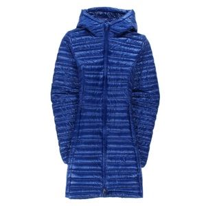 EUC Patagonia Blue Hooded 800 downhill jacket Medium